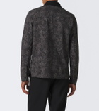 Etro Printed cotton piqué polo shirt