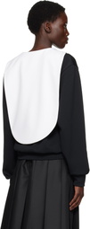 Comme des Garçons Homme Plus Black Half-Zip Sweatshirt