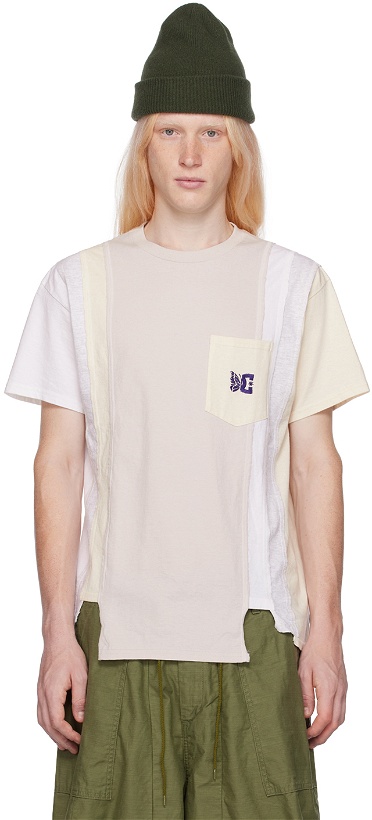 Photo: NEEDLES Off-White DC Shoes Edition 7 Cuts T-Shirt
