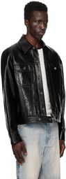 Courrèges Black Trucker Jacket