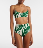 Cala de la Cruz Elisa printed bikini bottoms