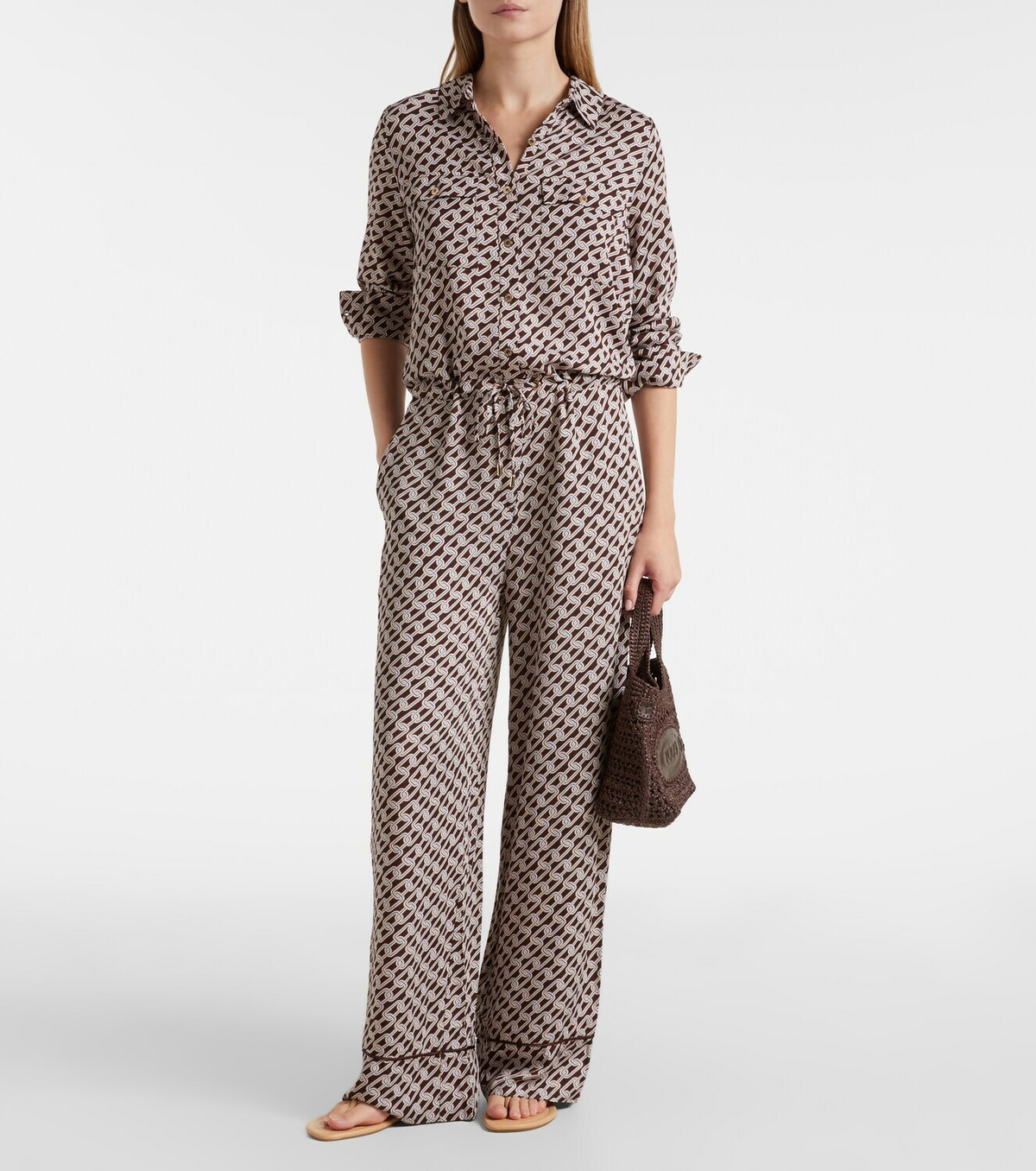 Melissa Odabash Una printed jumpsuit