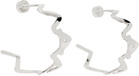 Marni Silver 'Marni' Symbol Earrings