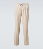 Brunello Cucinelli Cotton tapered pants