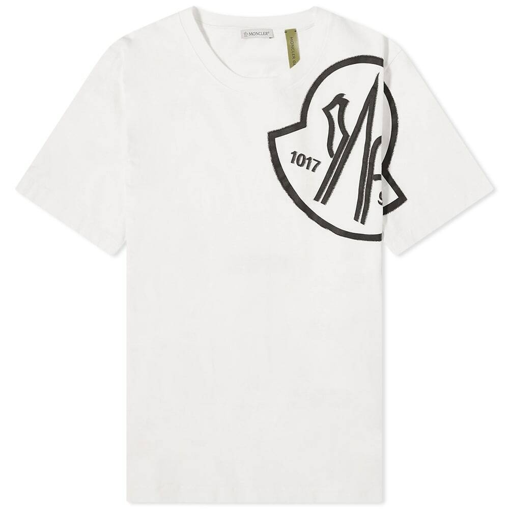 Moncler Women's Genius x 1017 ALYX 9SM Dual Logo T-Shirt in White