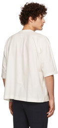 Homme Plissé Issey Miyake Off-White Release-T Basic T-Shirt