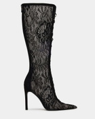 Steve Madden Maxine Boots in Black Lace
