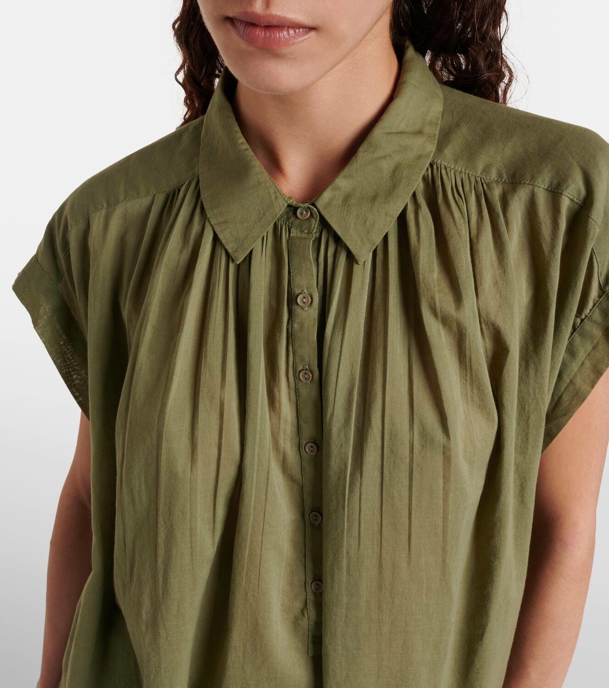 Nili Lotan Normandy cotton blouse