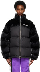 VTMNTS Black Color Block Down Jacket