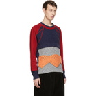 Craig Green Multicolor Panelled Crewneck Sweater