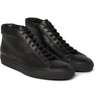 Common Projects - Original Achilles Leather High-Top Sneakers - Men - Black