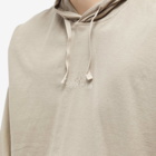 Stone Island Men's Embroidered Logo Lightweight Hoody in Dove Grey