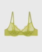 Love Stories Romeo Bralette Green Womens (Sports-) Bra