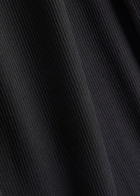 Skims Ribbed Modal-blend Maxi Dress Black