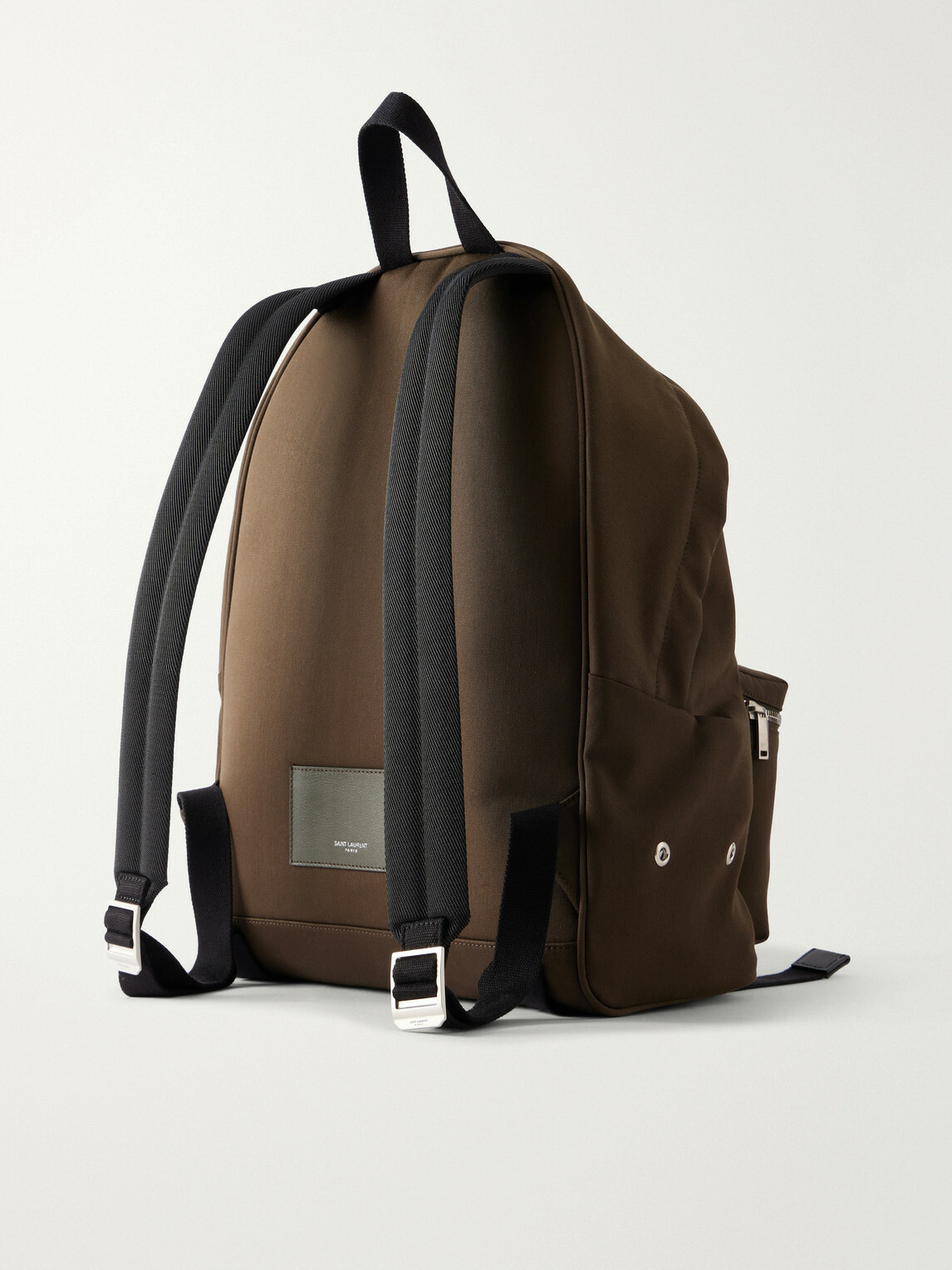 backpack twill leather Workshop Rugged - Maple Bark Camo this backpack is designed for comfort and durability Scramble Leather-Trimmed Nylon Oxford, Twill