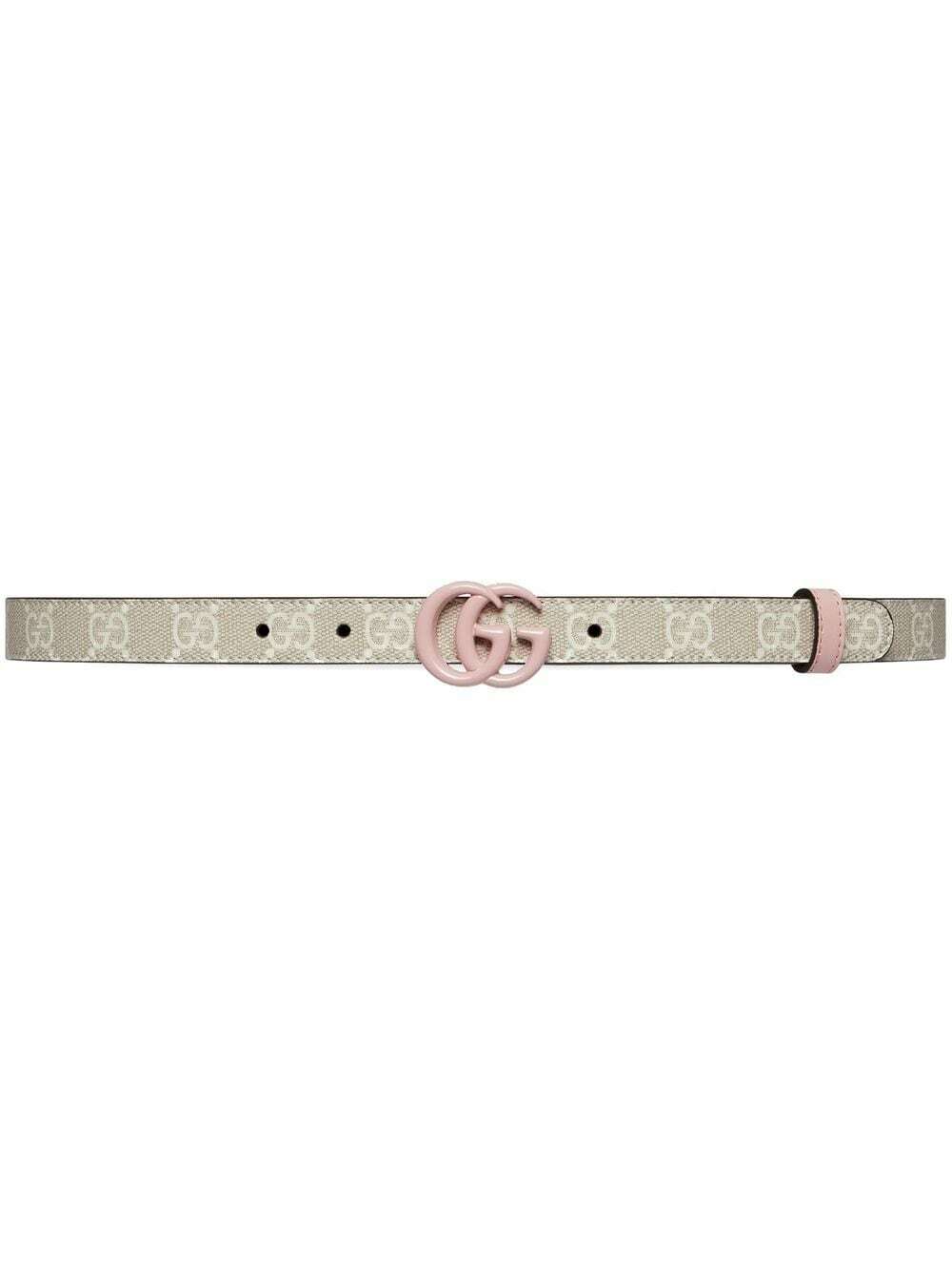 GUCCI - Gg Marmont Leather Belt Gucci