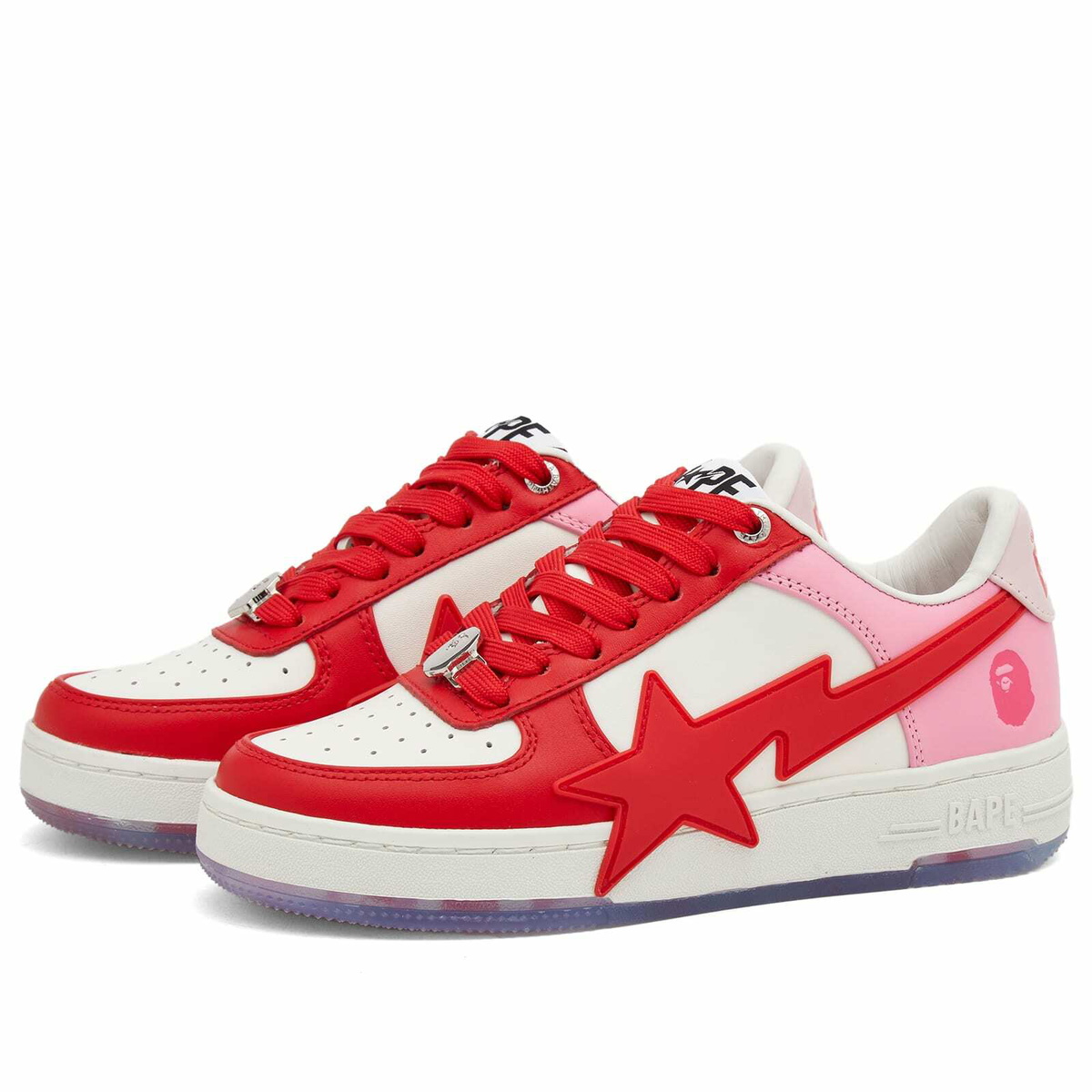 A Bathing Ape Women's Bape Sta OS Sneakers in Pink