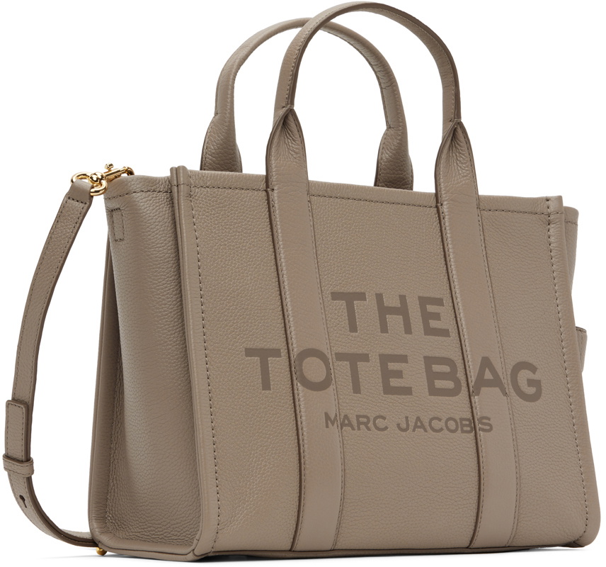 MARC JACOBS レザー THA TAGTOTE 2wayバッグ 8804 Marc Jacobs Gray 'The Leather Medium' Tote Marc Jacobs