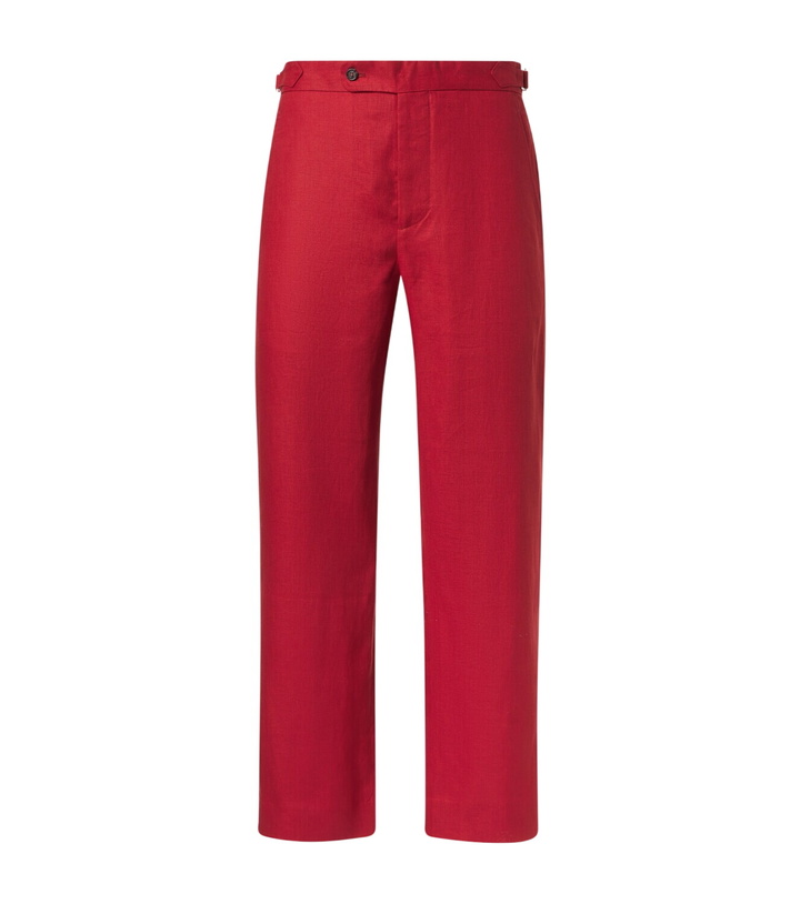 Photo: Bode Linen straight pants