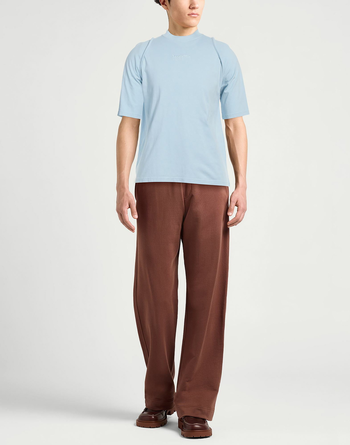 Jacquemus Mens T-shirt Sky in Blue
