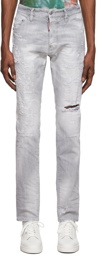 Dsquared2 Grey Cool Guy Jeans
