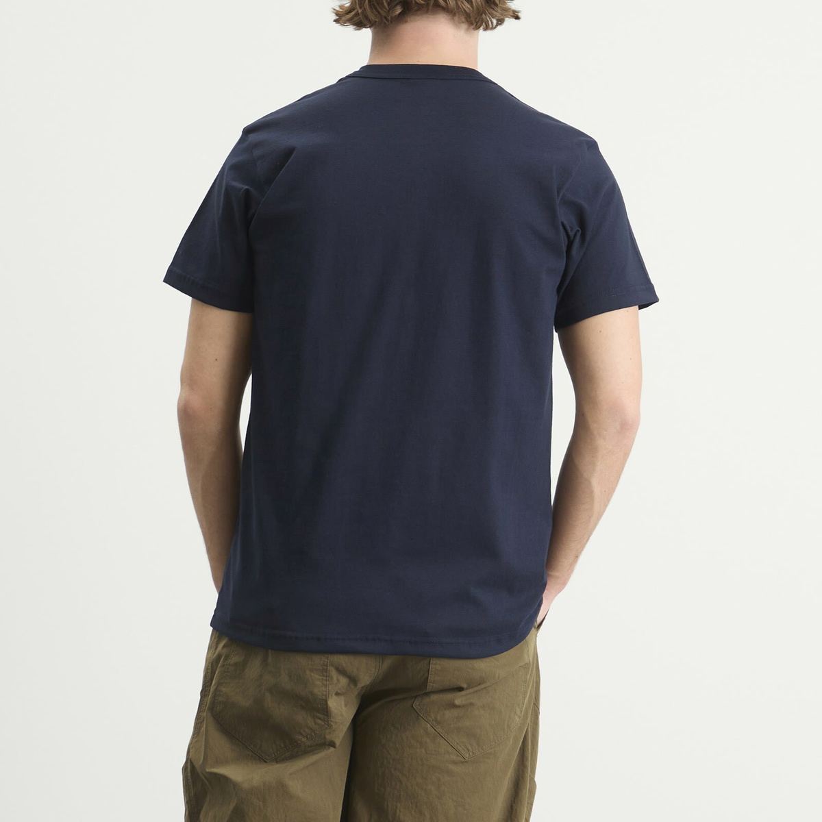 Randy's Garments Men's Randy’s Garments INC. Logo Pocket T-Shirt in Navy