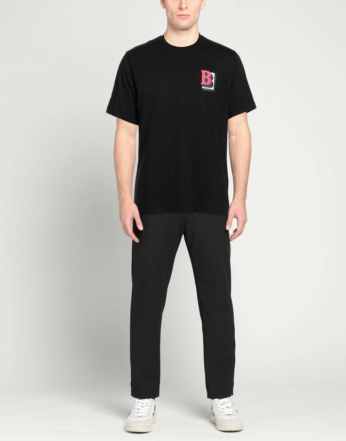 Burberry Mens T-shirt in Black