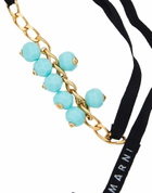 Marni Womens Necklace Sky in Blue