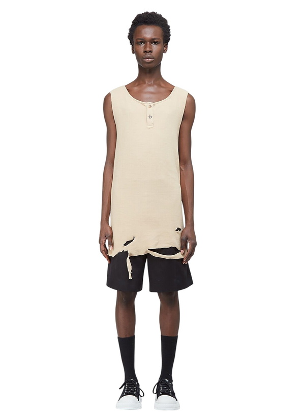 Photo: Youths In Balaclava Distressed Vest Top