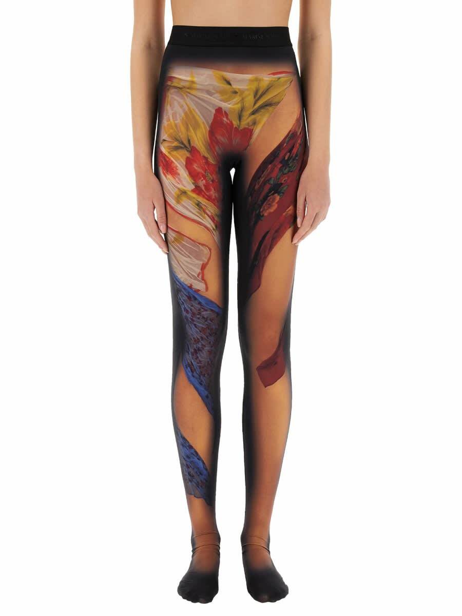 スパッツ・レギンス Marine Serre Statue Leggings Marine Serre statue Leggings Marine Serre