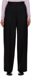 SHANG XIA SSENSE Exclusive Black Trousers