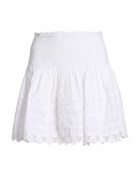 Poupette St Barth Womens Mini skirt in White