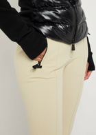 Moncler Slim-leg Twill ski Trousers Beige