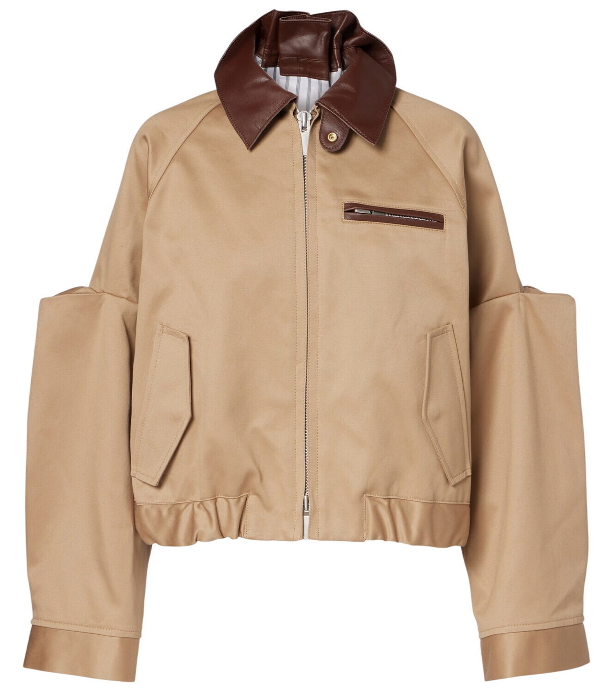 ジャケット・アウター sacai TECHNICAL JERSEY BLOUSON Sacai Technical jersey blouson Sacai