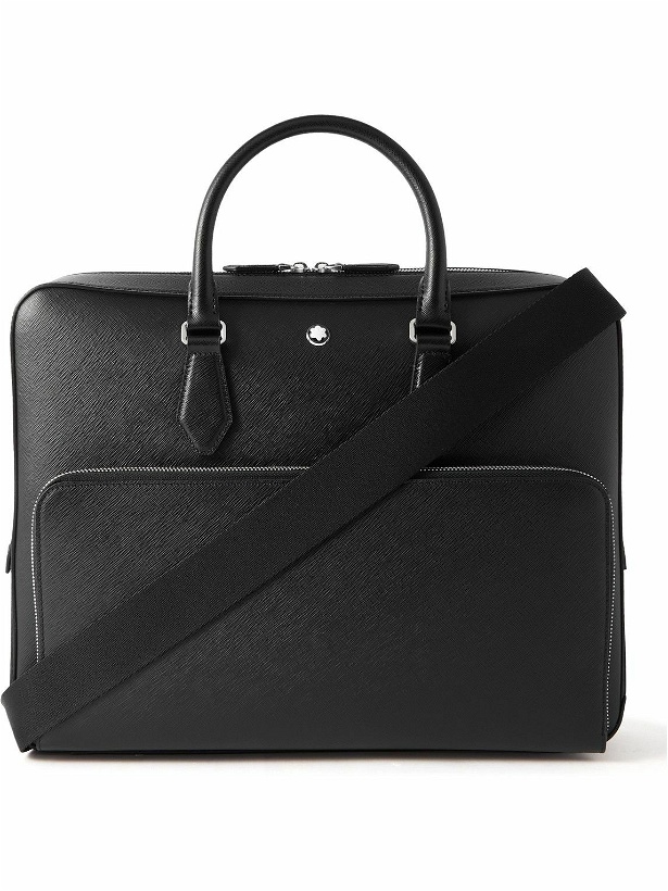 Photo: Montblanc - Sartorial Medium Cross-Grain Leather Briefcase