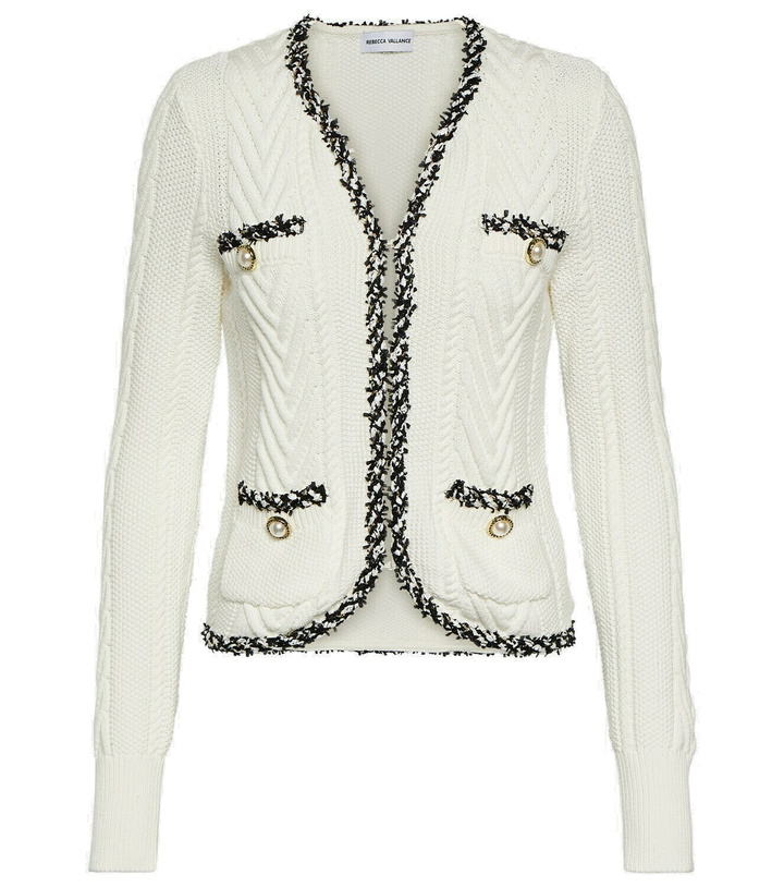 Photo: Rebecca Vallance Demy cable-knit cardigan