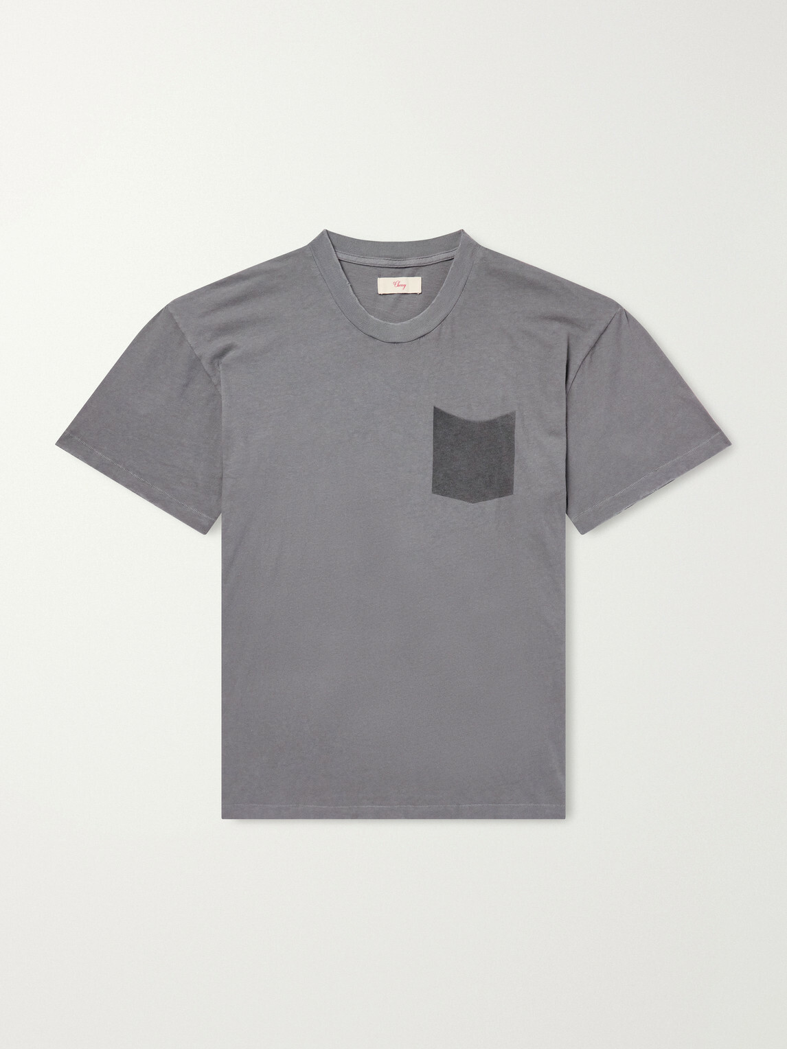 Cherry Los Angeles - Printed Cotton-Jersey T-Shirt - Gray