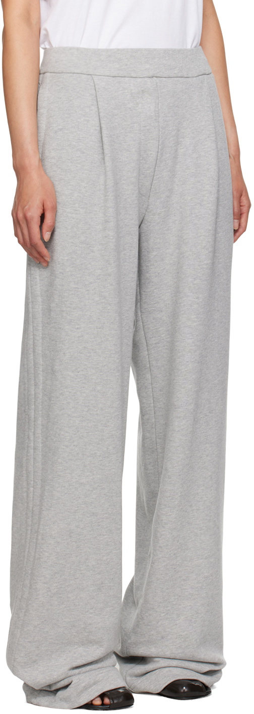 Dries Van Noten Gray French Terry Sweatpants