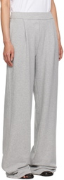 Dries Van Noten Gray French Terry Sweatpants