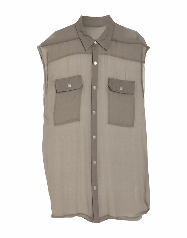 Photo: Rick Owens Mens Shirt Taupe