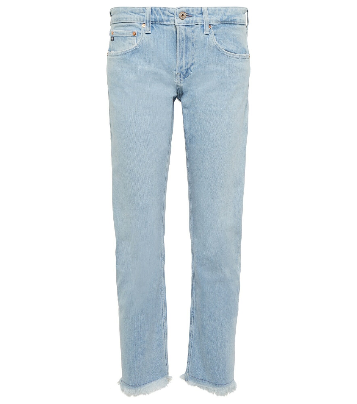 AG Jeans - Girlfriend mid-rise cropped jeans AG Jeans