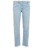 AG Jeans - Girlfriend mid-rise cropped jeans