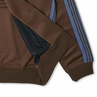 Needles Poly Smooth Track Jacket in Brown