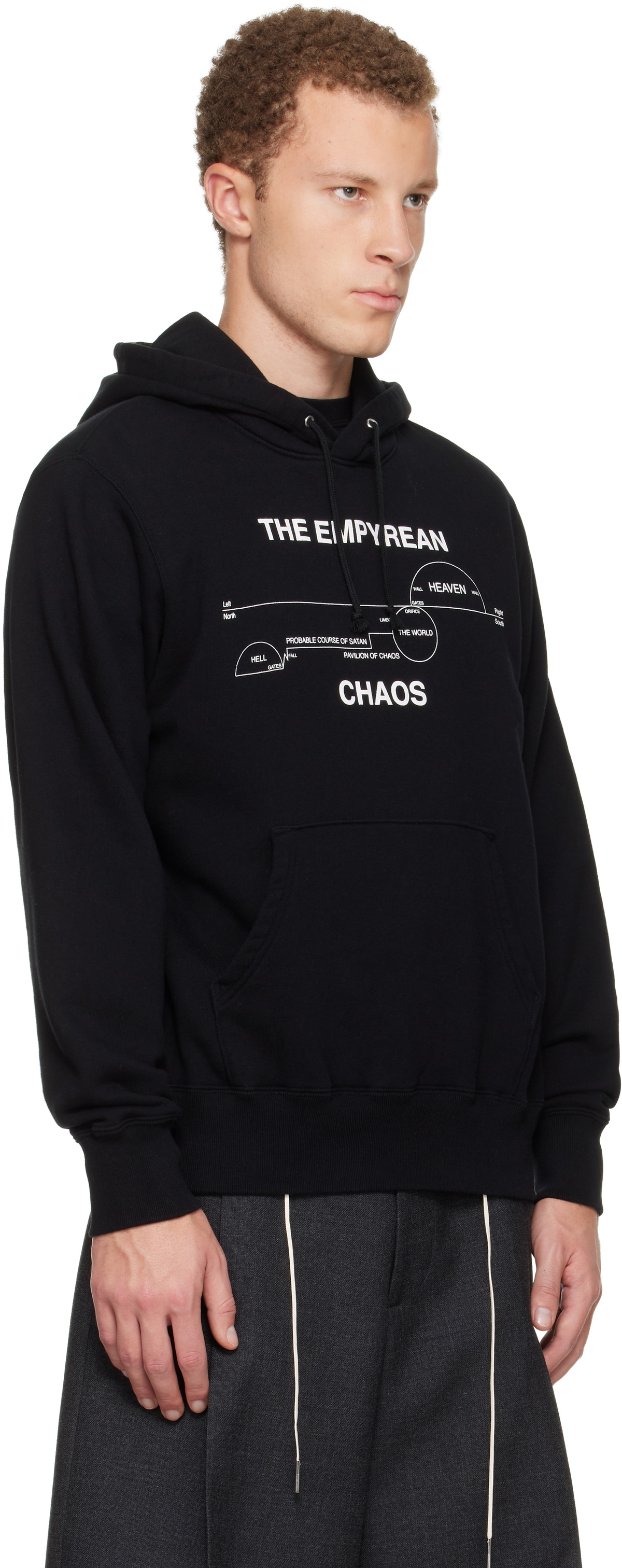UNDERCOVER Black UC2E4893 Hoodie