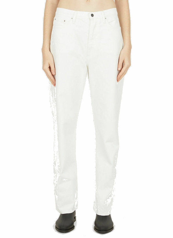 Photo: Twisted Seam Jeans in White