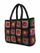 MANEBI - Sunset Small Raffia Handbag