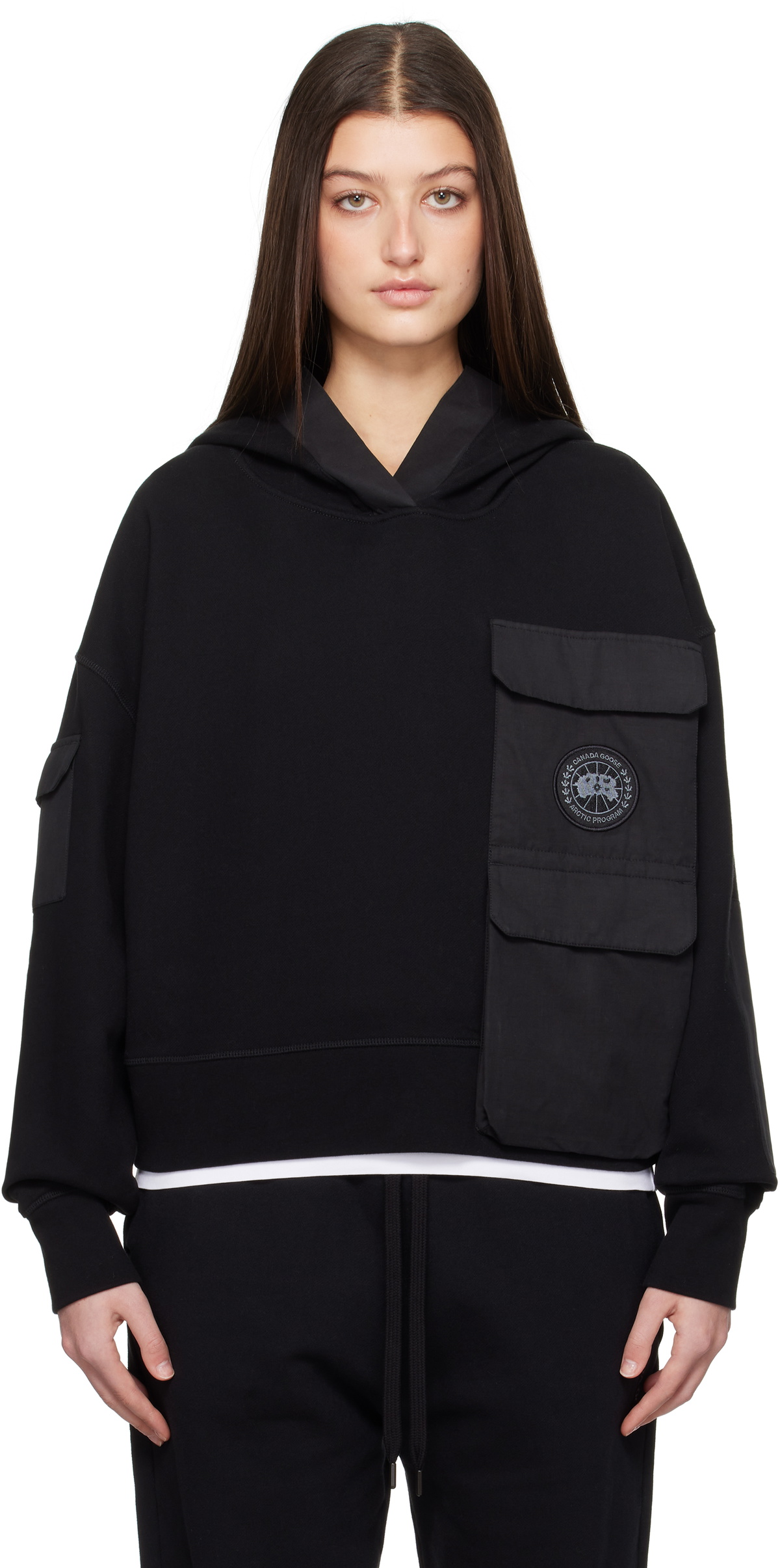 Canada Goose Black Yates Hoodie