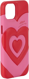 Urban Sophistication Pink & Red 'The Dough' iPhone 13 Case