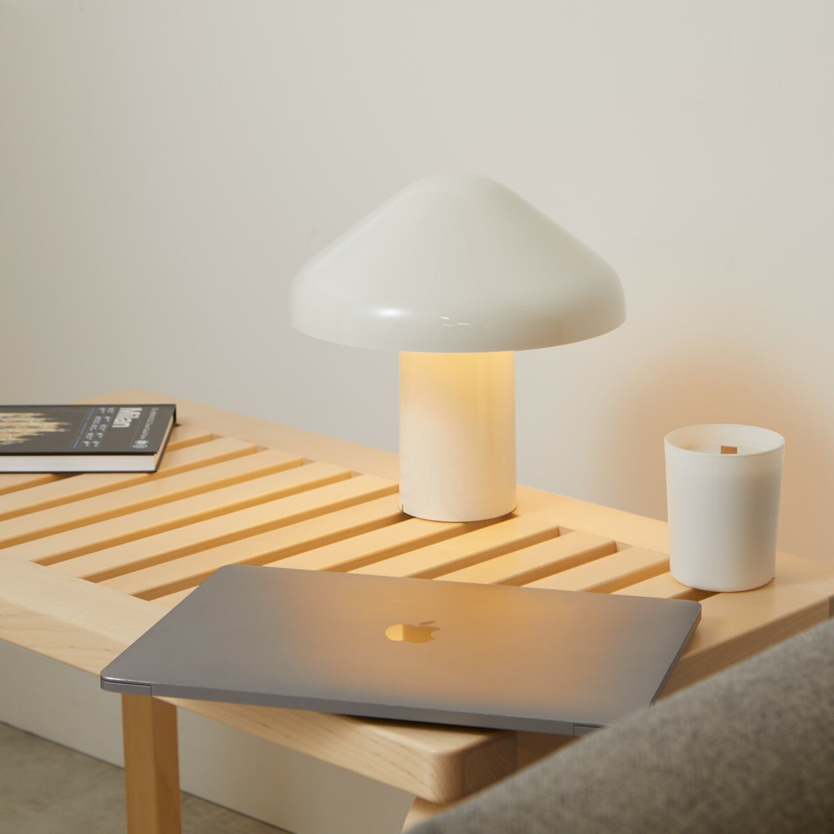 HAY Pao Portable Lamp in Cream White 