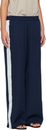 Sandy Liang Navy Broome Lounge Pants